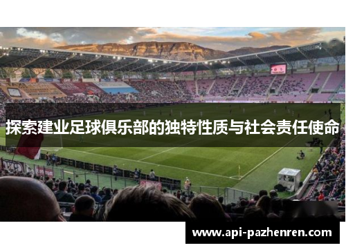 探索建业足球俱乐部的独特性质与社会责任使命